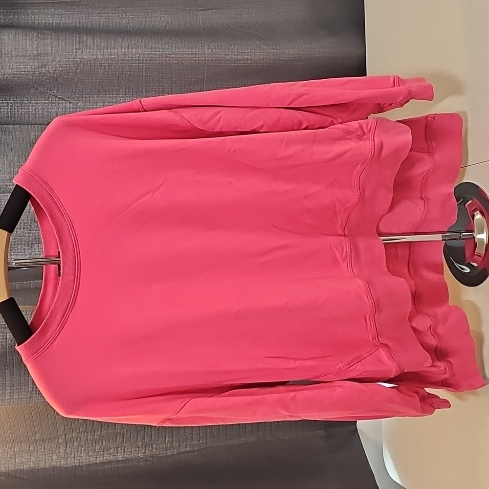 FabFitFun, S/M, Hot Pink Pullover Sweatshirt